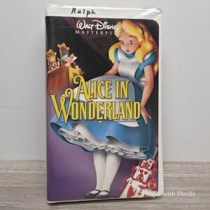 Disney's Alice In Wonderland - VHS Clamshell